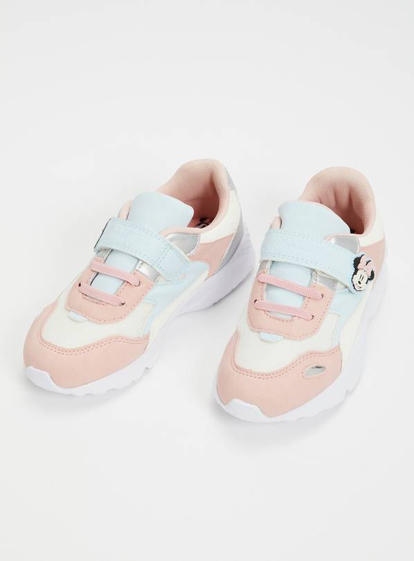 Disney Minnie Mouse Pastel Chunky Trainer - 4.5
